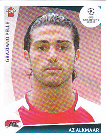 Graziano Pelle AZ Alkmaar samolepka UEFA Champions League 2009/10 #512